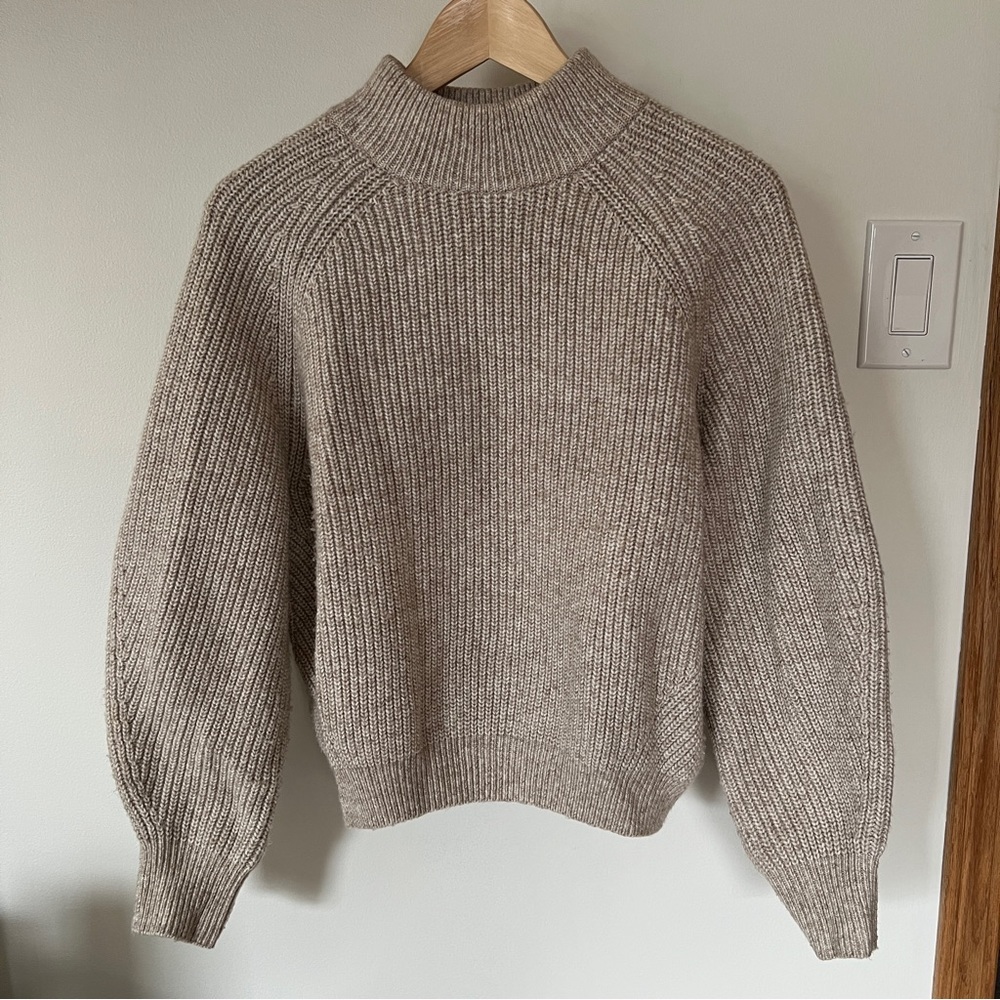 H&M Cropped Mockneck Sweater - S